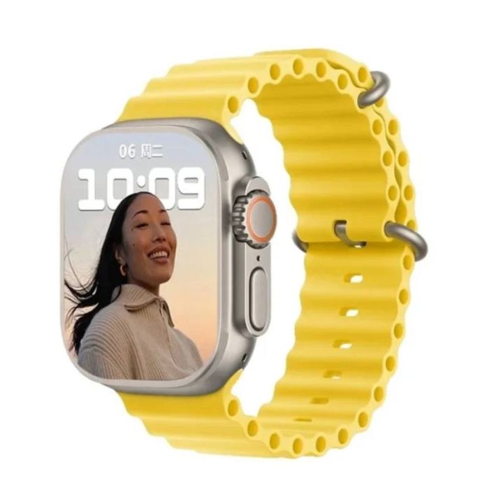 Montre Connectée T800 Ultra 2 - Jaune