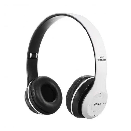 Casque Stéréo Sans Fil OAKORN P47 Bluetooth - Blanc